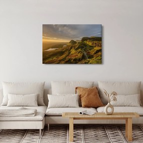 A hegység képe (90x60 cm)