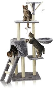 Kaparófa macskáknak Hawaj 138 cm antracit