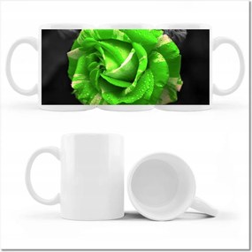 Fényképes bögre Lime rózsa