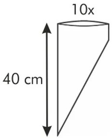 Tescoma DELÍCIA díszítő zsák 40 cm, 10 db, 40 cm
