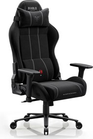 Szövet gamer szék fekete Diablo X-One 2.0 Burned Black King