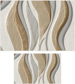 Bézs fürdőszobai kilépő szett 2 db-os 60x100 cm – Foutastic