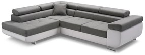 ALFA sarok kanapéágy, 273x70/85x203, sioux 1115/lux 23, jobb sarok
