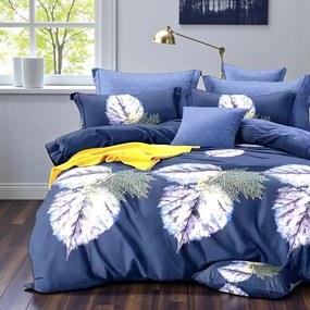 Pamut ágynemű Homa TELIAN BLUE 7 részes 140X200 cm