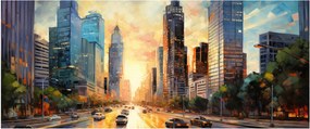 Kép - A város festése (120x50 cm)