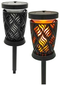 Napelemes kültéri lámpa szett 2 db-os ø 8 cm – Garden Pleasure