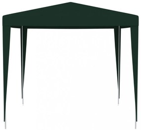 zöld rendezvénysátor 2,5 x 2,5 m 90 g/m²