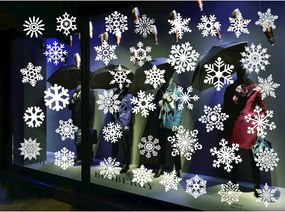 Karácsonyi matricák az ablakra karácsonyfa üveg