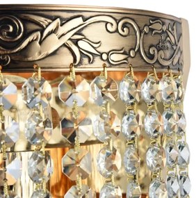 Maytoni DIA890-WL-01-G - Fali lámpa PALACE 1xE27/60W/230V