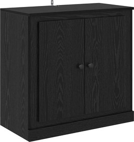 vidaXL Széf Fekete tölgy 70 x 35,5 x 67,5 cm Faanyag