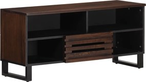 vidaXL barna tömör mangófa TV-szekrény 100 x 34 x 46 cm