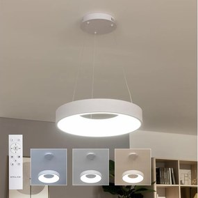 Brilagi - LED dimmelhető függeszték kábelen FALCON II LED/67W/230V átm. 40 cm fehér + távirányító