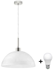 LED Csillár zsinóron 1xE27/60W/230V fehér