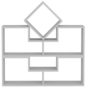 könyvespolc Beled - White