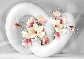 Fotótapéta Magnólia absztrakt minimalizmus hálószoba nappali 208x146 +ragasztó