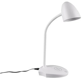 Fehér LED asztali lámpa (magasság 38 cm) Load – Trio