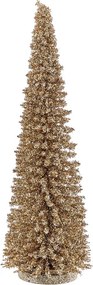 X-MAS csillámló fenyő 45 cm ,arany