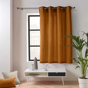 Barna függöny 135x180 cm Twily – douceur d'intérieur