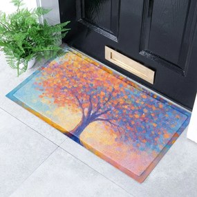 PVC lábtörlő 40x70 cm Tree Of Life – Artsy Doormats