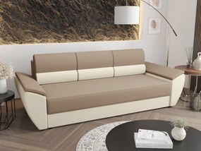Háromszemélyes kanapé Radiant Bis (barna + krém). 1056842