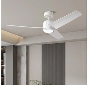 ZEVENTI - LED mennyezeti ventilátor ORVIETO LED/18W/230V Wi-Fi Tuya fehér + távirányító