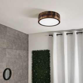 Brilagi - Mennyezeti lámpa CARVALHO SMOKEY 1xE27/60W/230V tölgy átm. 27,5 cm