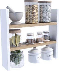 Artisan álló konyhai polc-fehér Per könyvespolc szekrény