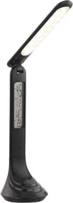 Globo 58329B Újratölthető asztali lámpa plasztik fekete, érintőkapcsoló ki/be, érintőkapcsolós, tartozék: 3,7V 1200mAh. Li-ion, LxH:200X425 Tartozéka: 1xLED 4W 230V, 30-200lm, 4000K