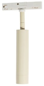 Modern spotlámpa bézs és fehér színben 1 fázisú sínrendszerhez - Slimline Uzzy