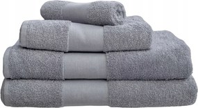 Frottír törölköző Pamut 450g 50 Szín 100x150 Szürke Acél