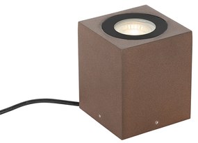 Ipari kerti reflektor rozsdabarna négyzet alakú IP65 - Lennard