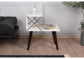 Éjjeliszekrény CROSS 55x50 cm fehér