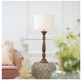 Krémszínű lámpabúra ø 30 cm Livigno – Light &amp; Living