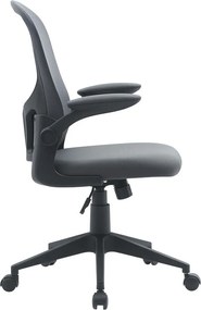 Szürke kárpitozott irodai szék Kempton – Yes Everyday