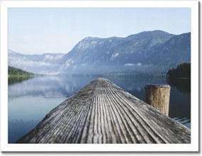 Poszterek keretben 40x30 Horgászhíd