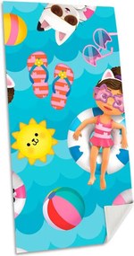 Gabi babaháza Summer fürdőlepedő, strand törölköző 70x140cm