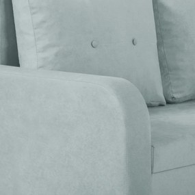 TOKYO Kinyitható sarokkanapé Fekete