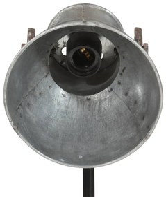 vintage ezüst állólámpa 25 W 35x35x65/95 cm E27