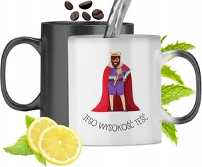 Mágikus Bögre Apósnak Színváltós, fényképes nyomattal