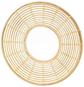 Eglo 425029 - MITSUKE falitükör, 55 cm átmérő, bambusz