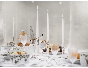 Hammershøi fehér karácsonyi kerámia gyertyatartó, magasság 12 cm - Kähler Design