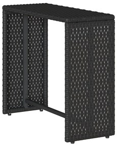 5 részes polyrattan kerti kanapé garnitúra párnákkal stackable