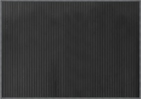 vidaXL négyszögletű szürke bambusz szőnyeg 70 x 100 cm