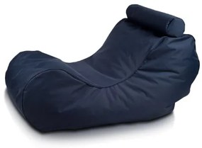 Babzsák nyugágy XL poliészter TiaHome - Sárga