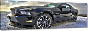 Vászonkép 90x30 Ford Mustang télen