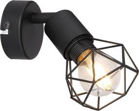 Spot Lámpák Fekete XARA I GLOBO-54802S-1