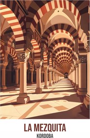 Poszter 60x80cm La Mezquita