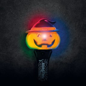 Elemes Halloweeni LED lámpa &#8211; tök 14 cm