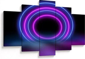 A színes körök képe (150x105 cm)