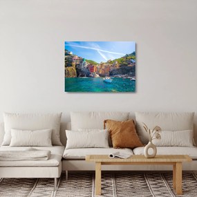 Kép - A Földközi tengeren (üvegen) (70x50 cm)